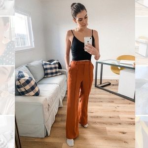 Retro Orange Pants 👖